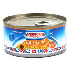 تونة لايت امريكانا 185غ